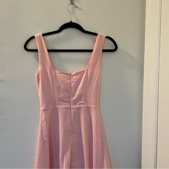 ❌ SOLD ❌ Superdown Square Neck Baby Pink Mini Dress - Picture 7 of 7